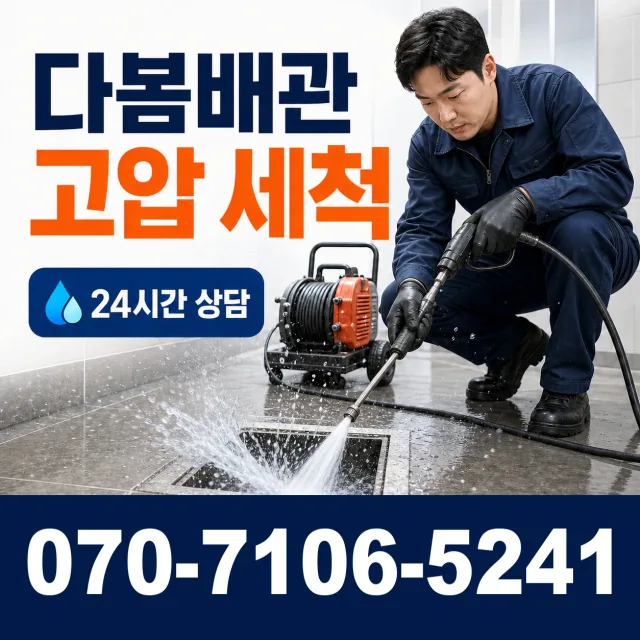 전북 전주시 덕진구 거북바우로 배관고압세척 상담 이미지 4